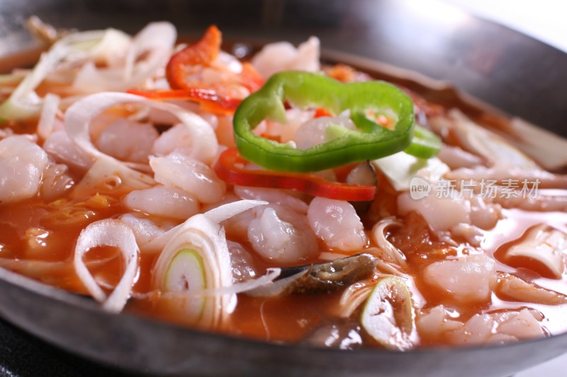 韩国海鲜锅