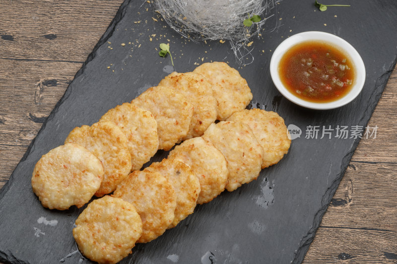 香煎美味虾饼