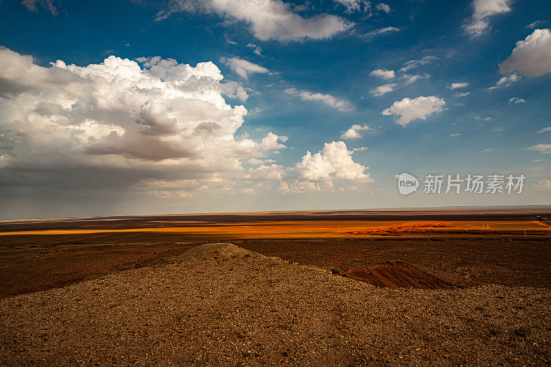 戈壁滩上的美景