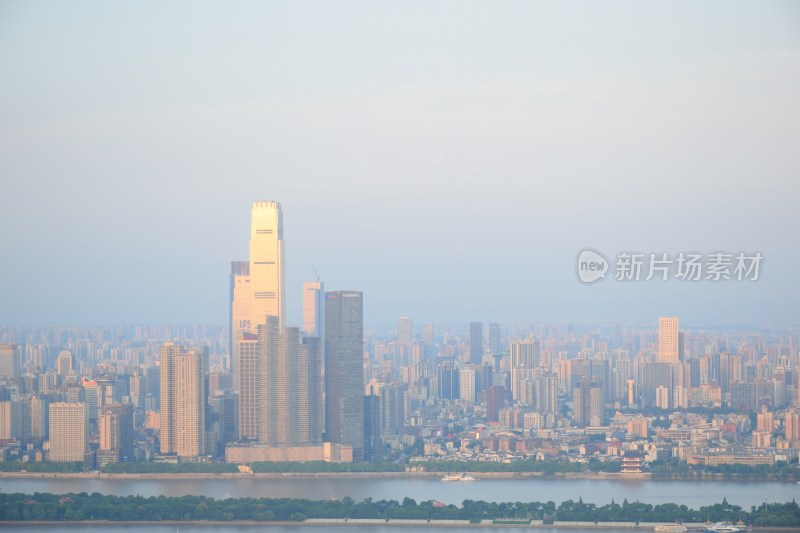 长沙城市天际线夜景