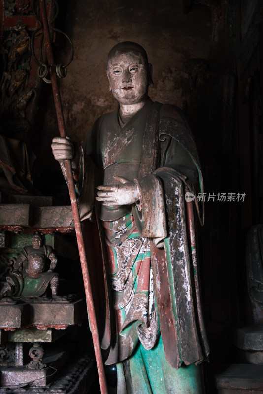 山西省晋中市平遥县 双林寺 彩塑