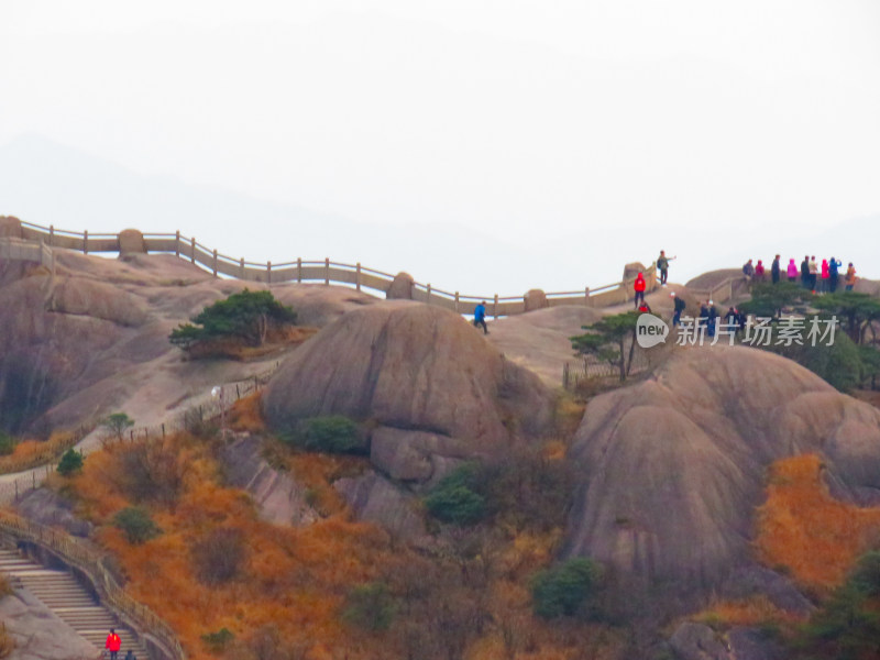 中国安徽黄山旅游风光