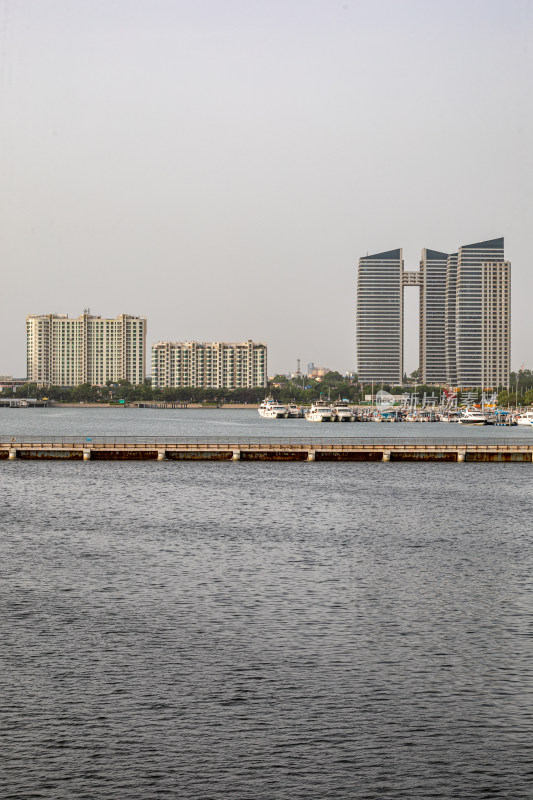 山东日照万平口海滨海岸景观