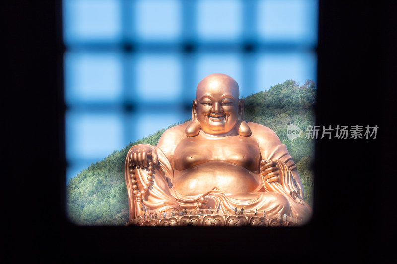 宁波奉化雪窦山雪窦寺弥勒大佛景区