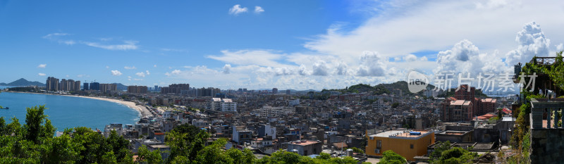 东山岛南门湾左耳天台全景图