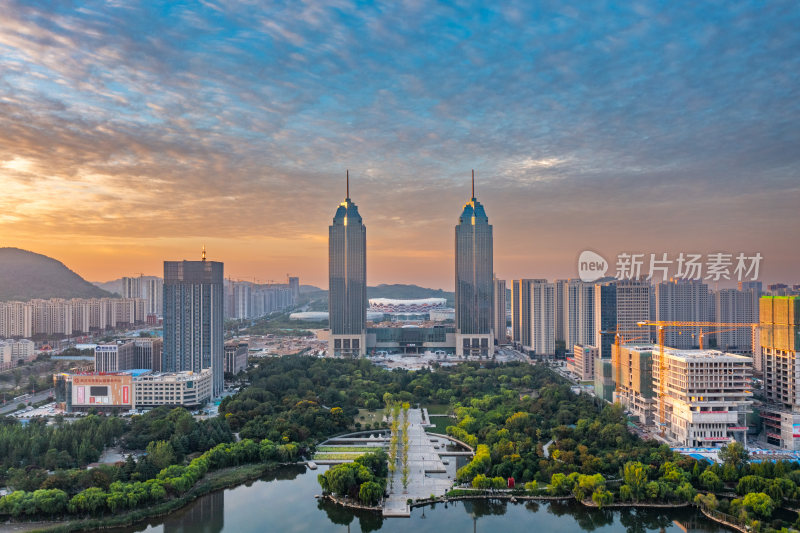 枣庄市政广场夜景