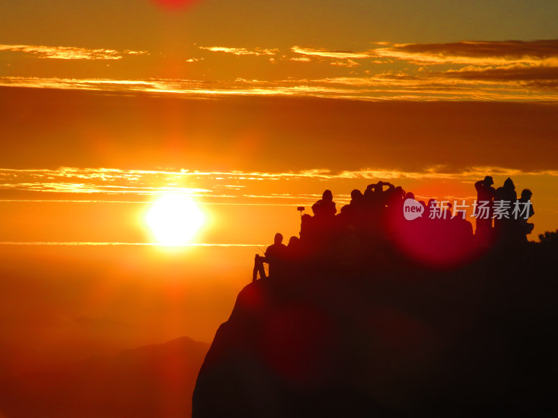 中国安徽黄山旅游风光