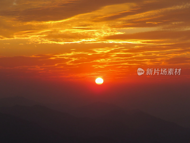 中国安徽黄山旅游风光