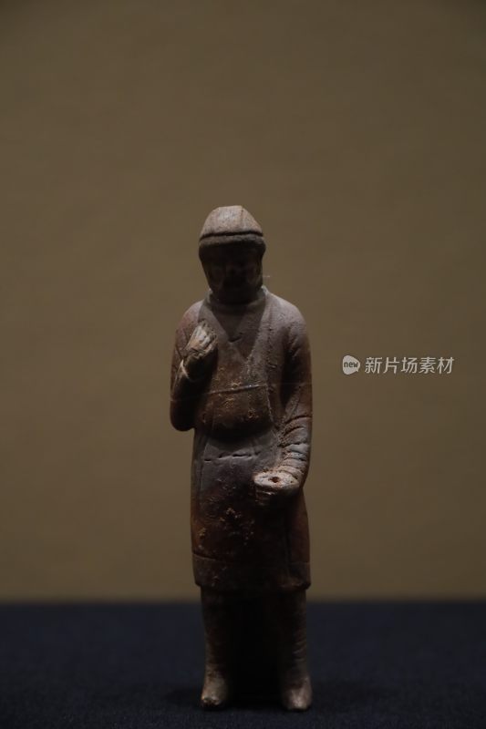 古代人物陶俑特写