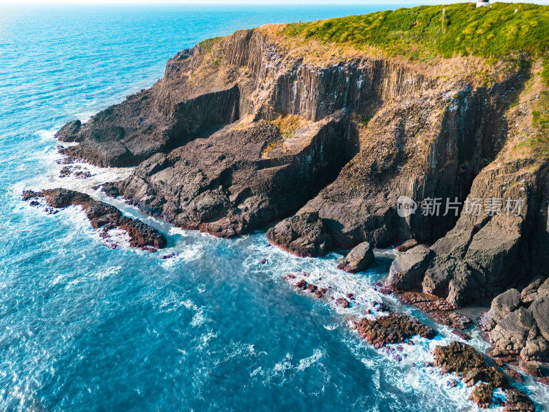 航拍中国漳州南碇岛