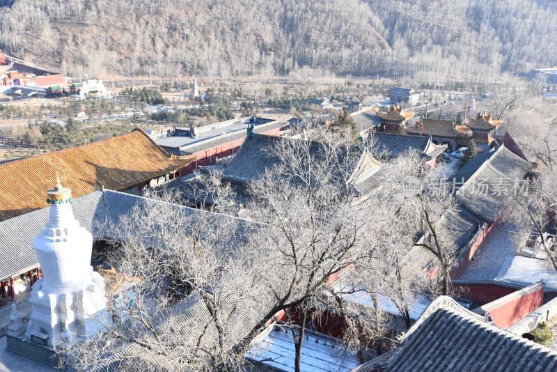 五台山寺庙建筑群