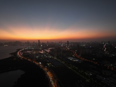 深圳航拍 航拍 航拍夜景