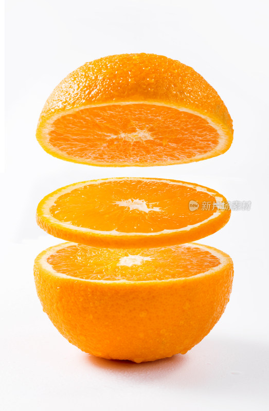 新鲜多汁的橙子