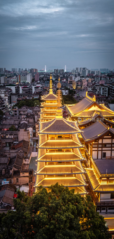 中国广东省揭阳市揭阳古城双峰寺