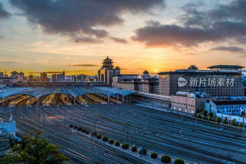 北京城市印象火车站区域的历史与发展景观