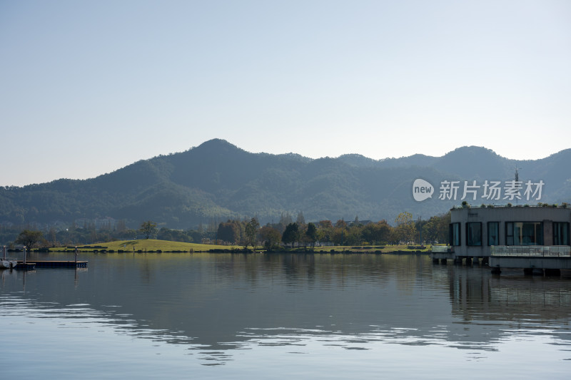 浙江宁波东钱湖景区风光