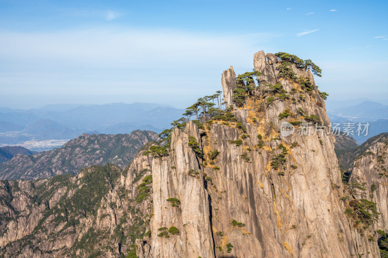 安徽黄山风景区自然风光