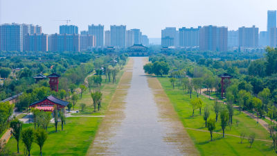 洛阳定鼎门天街研学营地建筑