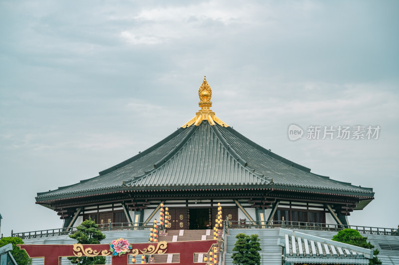 河南洛阳古建筑航拍