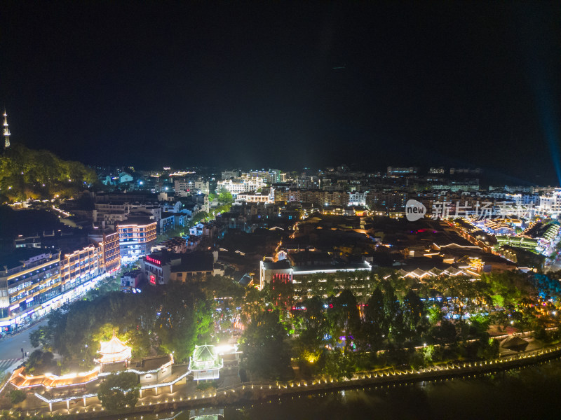 福建三明泰宁古城夜景