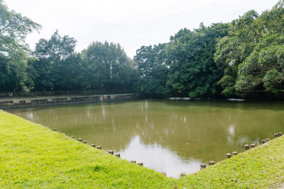 广东东莞鸦片战争博物馆，林则徐硝烟池旧址