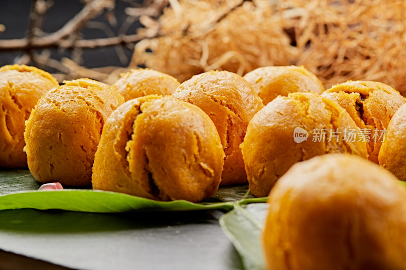 面豆馅开花黄馍馍