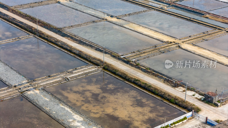 湛江市雷州盐场马留盐田