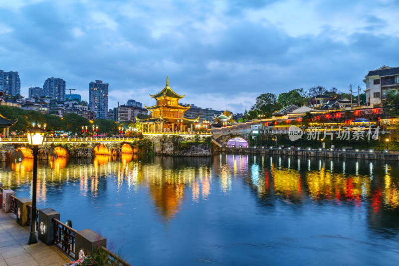 贵阳甲秀楼夜景