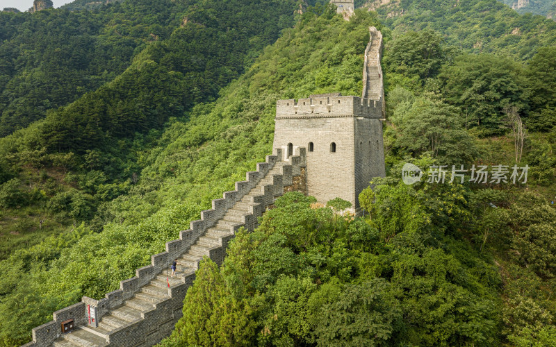 天津蓟州区黄崖关长城航拍