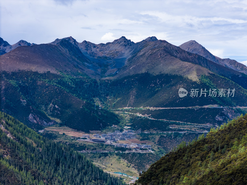 四川稻城亚丁旅游区美丽风光