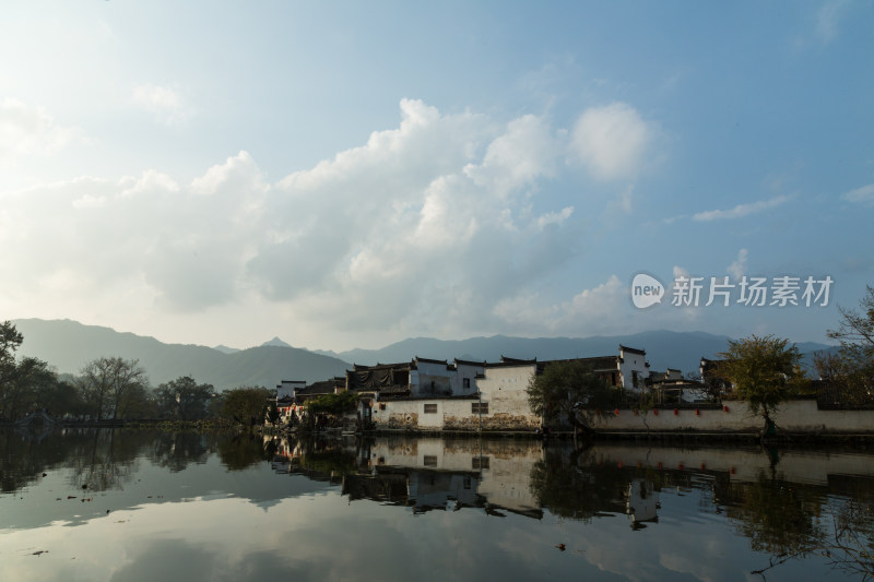 秋天的宏村