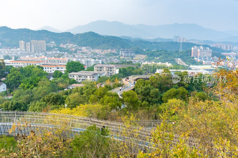 福州福道，一条融合自然与城市风光的步道