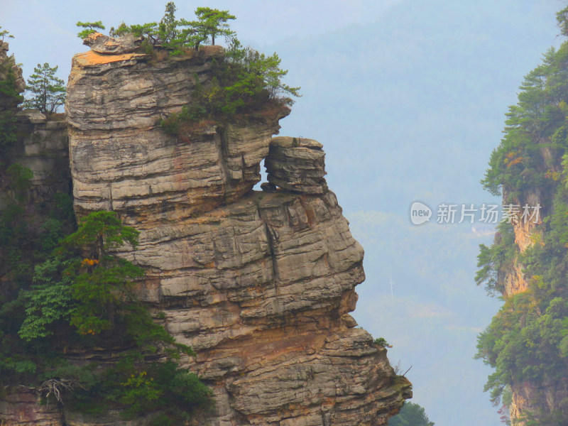 湖南张家界武陵源国家森林公园旅游风光