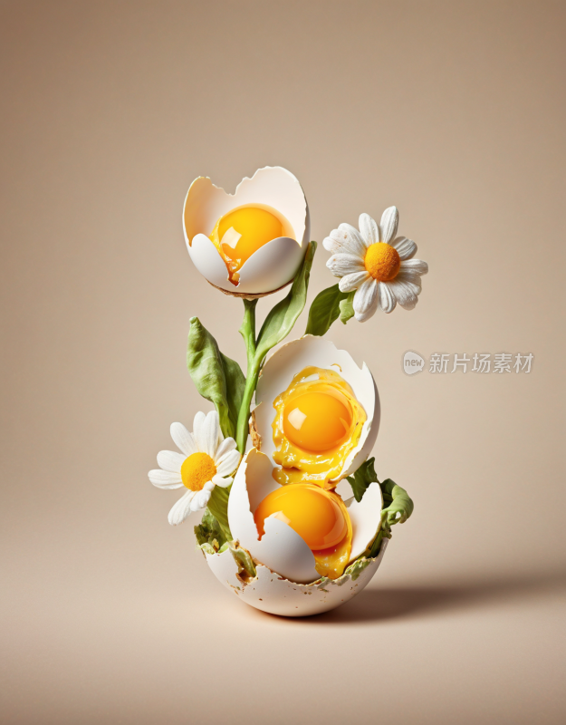 鸡蛋花朵