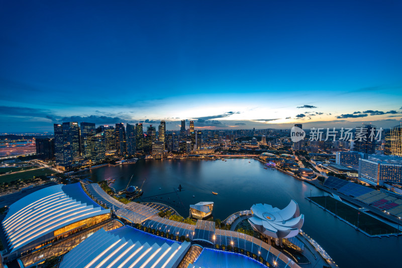 新加坡城市夜景