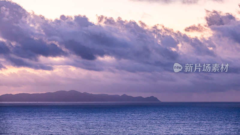 海南三亚海平面