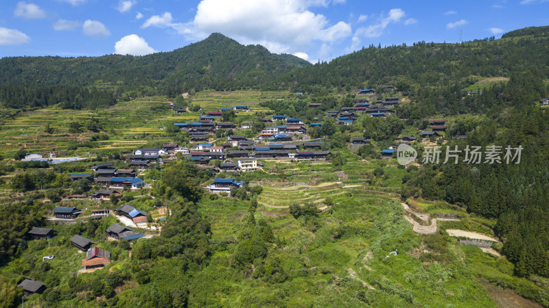 湖南怀化土家乡村风景