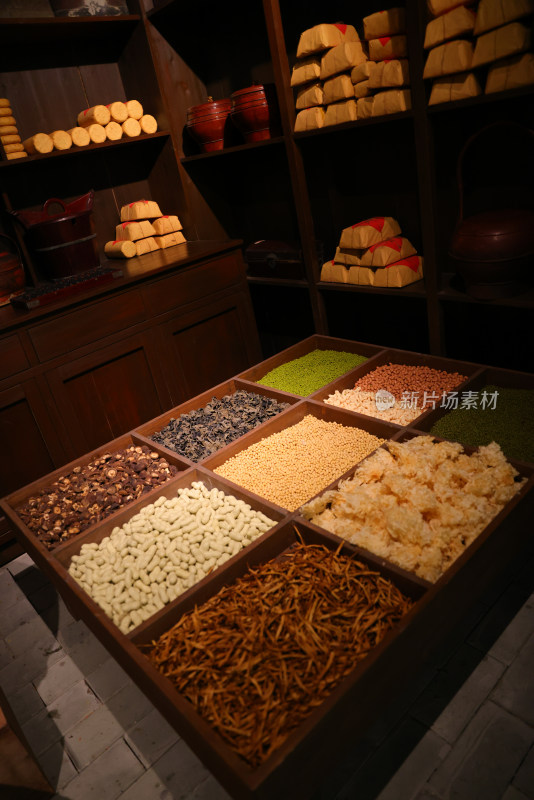 中国江南水乡文化博物馆展厅五谷杂粮
