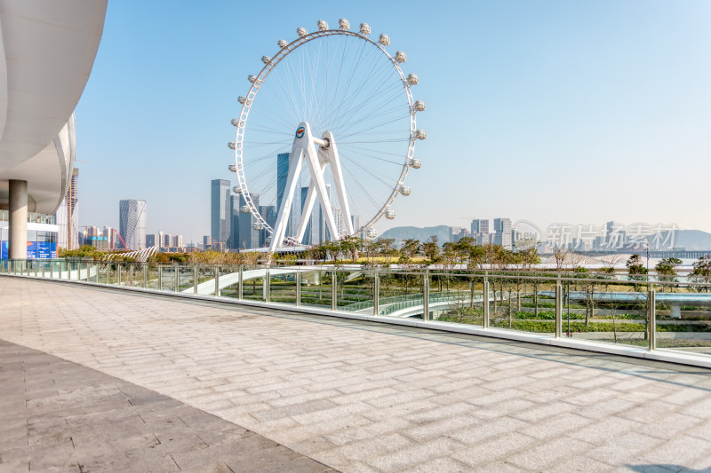 深圳欢乐港湾摩天轮风景