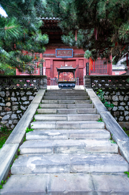 山西太原蒙山大佛自然山水景观