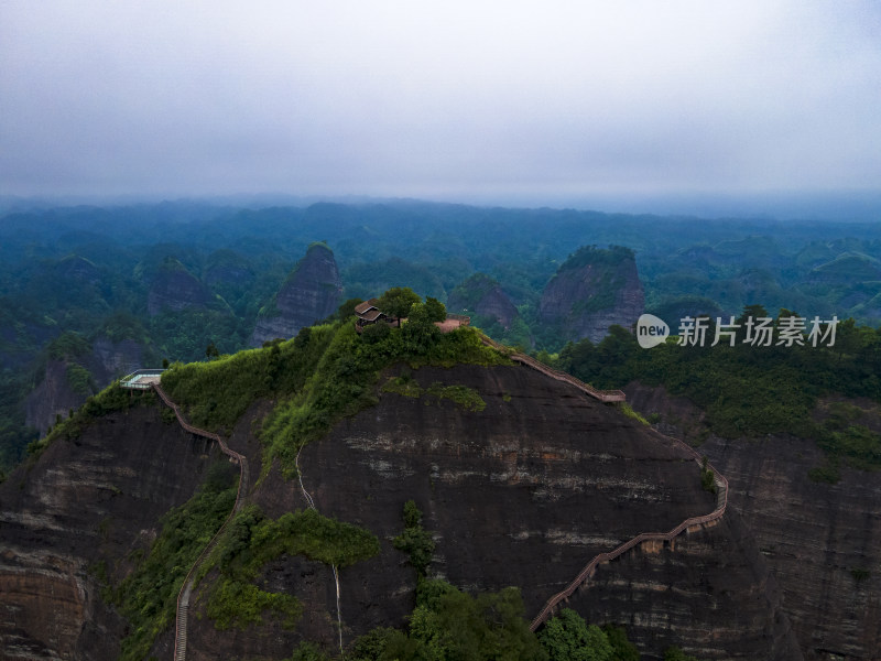 湖南通道万佛山航拍摄影图