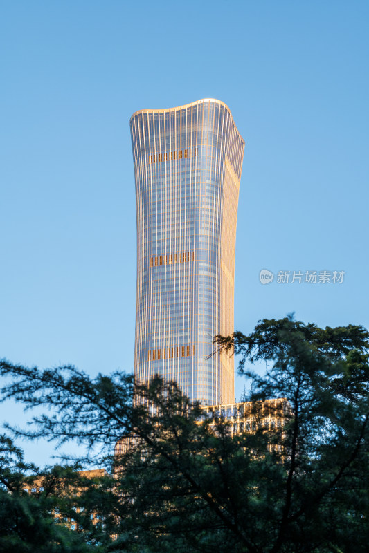北京中国尊城市建筑景观