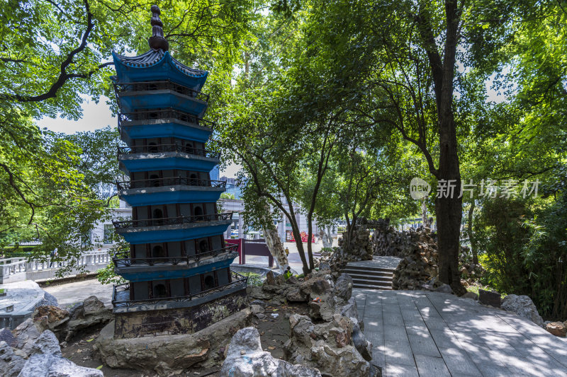 武汉江汉区中山公园风景