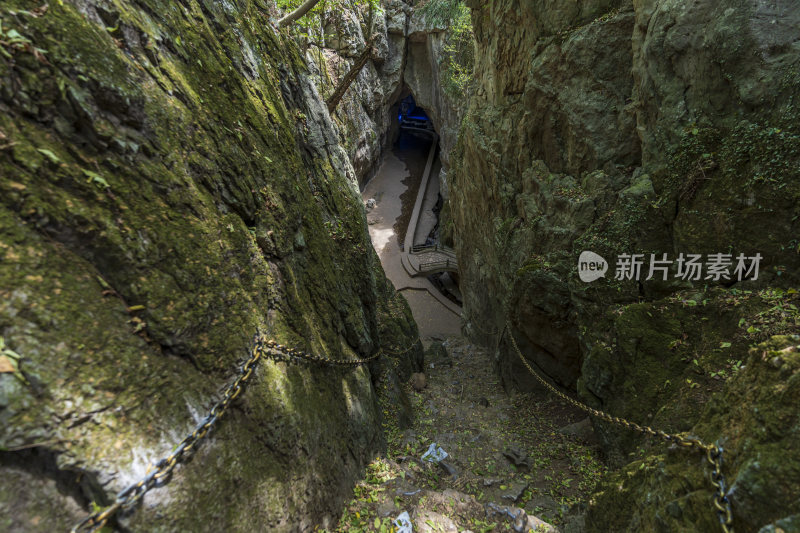 武汉江夏区白云洞景区风景