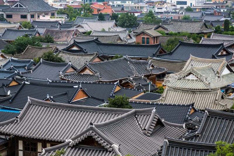 韩国全州韩屋村