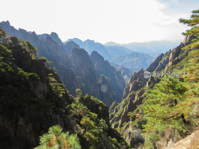 中国安徽黄山旅游风光