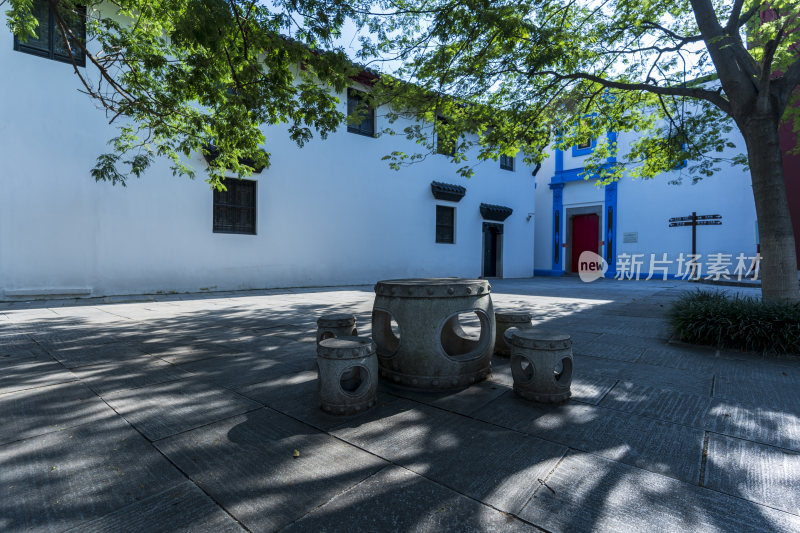 武汉汉阳区归元禅寺江南寺庙风景