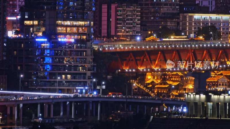 重庆山城城市夜景