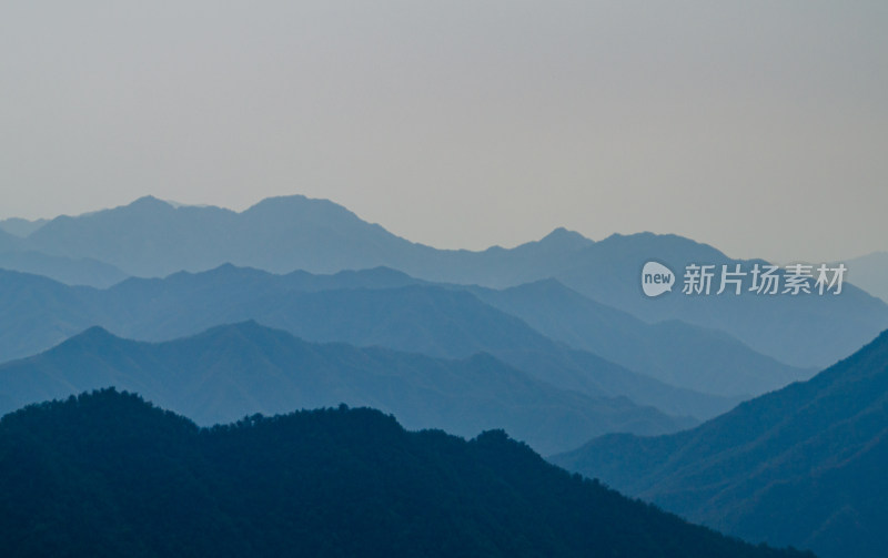 河南省洛阳白云山九龙潭山间风景