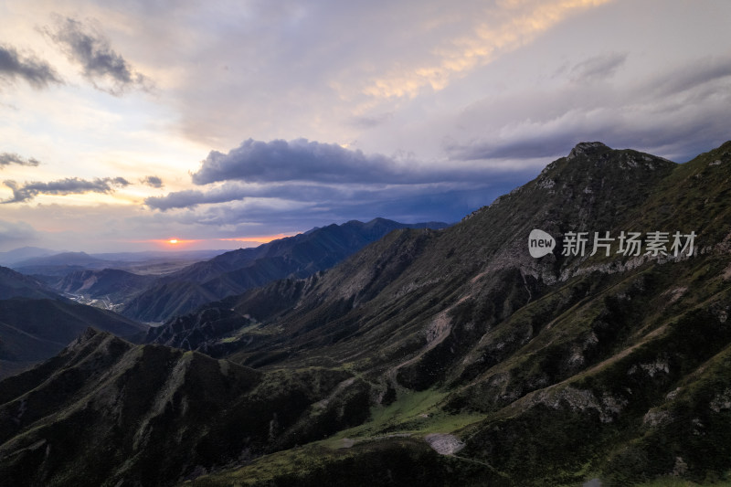 互助北山林场山间公路